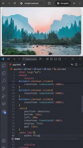 Simple CSS Slider 💡 | No JavaScript!