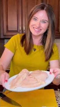 Easy Parmesan Crusted Chicken Recipe 🍗 Better Than Takeout! #shorts