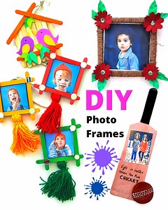 522K views · 1.9K reactions | DIY Simple and Easy Photo frame Ideas | Craftmerint | Facebook