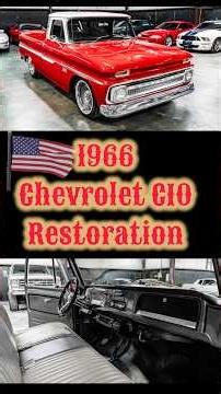 1966 Chevy C 10 Restoration ￼