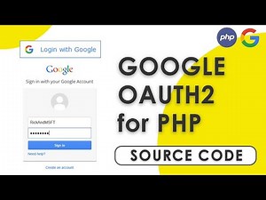 Login with Google using PHP - Beginner Tutorial