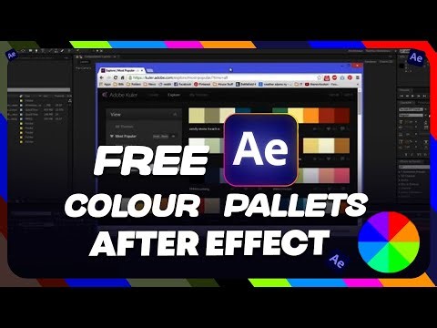 What's the BEST Color Pallet for After Effects Beginners? | Motion v4 Plugin for After effects