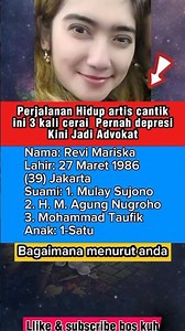 REVI MARISKA JANDA CANTIK 3 KALI CERAI PENGEN NIKAH LAGI