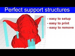 support structures in Cura - settings guide