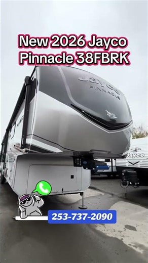 🚨 JUST IN ALERT! NEW 2026 Jayco Pinnacle 38FBRK at Valley GMC