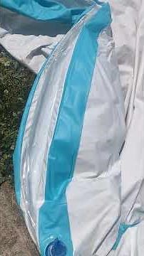 Fastest easiest way to inflate and fill kids outdoor blow up pool RIDGID!