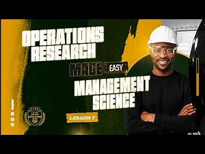 Lesson 7: The Simplex Method in Application to a Maximization Problem