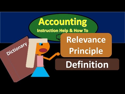 Relevance Principle Definition - What is Relevance Principle