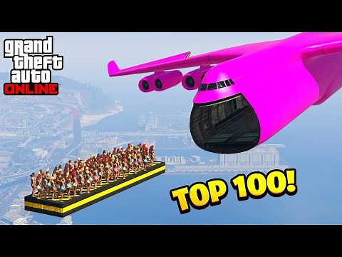 TOP 100 FUNNIEST GTA 5 FAILS! (Best GTA 5 Funny Moments)