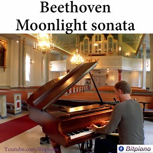 My rendition of Beethoven - Moonlight sonata! For you