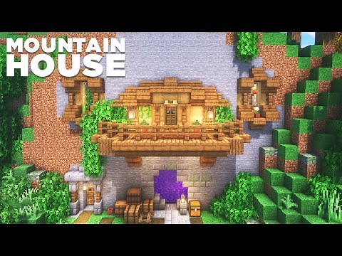 Mountain House Tutorial | Minecraft [How to build]