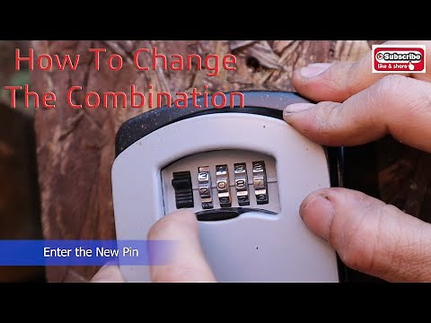 How to Change the Pin Combination Master Lock Key 5401