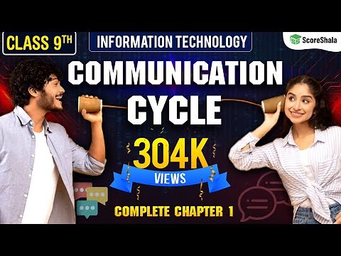 Communication Cycle Chapter 1 Class 9 IT 402 | Unit 1 Communication Skills Class 9 IT 402