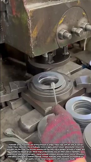 Forming Strong Circular Metal Parts Using Hydraulic Press Molds Efficiently