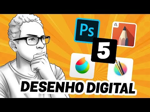 5 Programas para fazer Desenhos Digitais