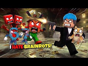 KIDNAPPER NG ASO ANG MGA BRAINROT | Roblox | I Hate Brainrots
