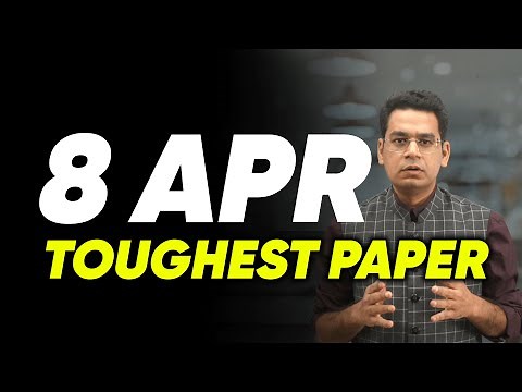 🚨8th April Evening Shift Analysis in 90 seconds | JEE Main 2024 | MathonGo | Anup Sir