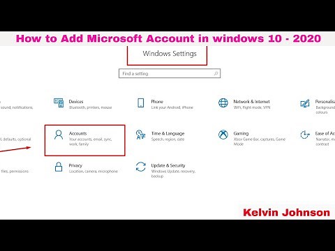 How to Add And Sync Microsoft Account in windows 10 - 2021 | Sync Microsoft Account Windows 10