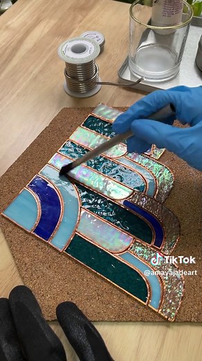 Stained Glass Soldering Tutorial for Beginners