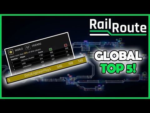 How I got TOP 5 on the global leaderboards - Rail Route Osaka