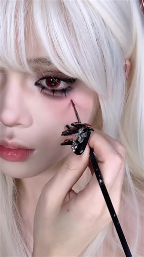 Bloody Ghost Bride Halloween Makeup Tutorial