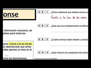 Tips for Paper 1 A Level Spanish Reading