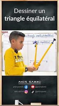 Draw an equilateral triangle