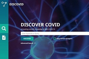DISCOVID.AI - a search and discovery engine for COVID-19