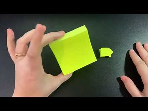 Origami jumping frog instructions