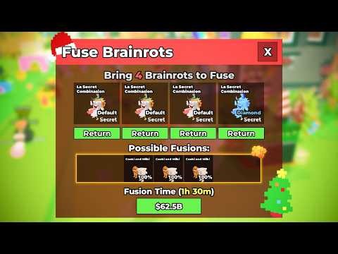 Fusing The MOST EXPENSIVE BRAINROTS In Steal A Brainrot!