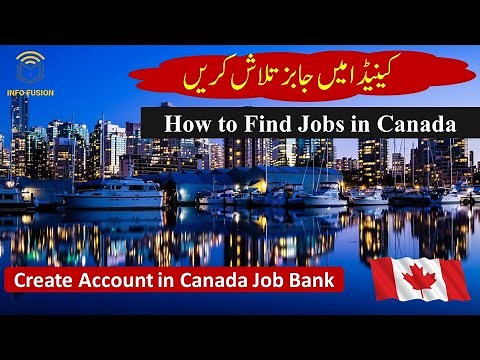 How to create Canada Job Bank Account | Search and Apply for Jobs in Canada | Job Bank Signup