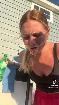 A Girl Vomited after the Sprite Challenge. girl throw up #Vomit #Girl #Challenge