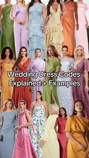 Wedding Dress Code Guide: What to Wear for Every Style