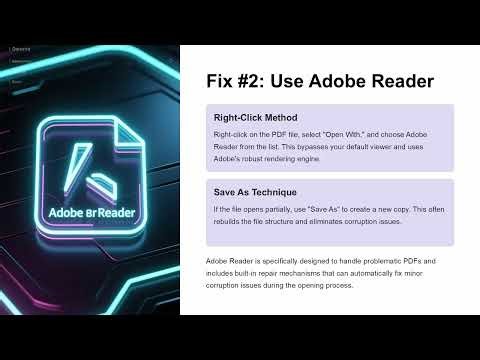 PDF File Corrupted? Fix It in 5 Minutes (2026 Guide)