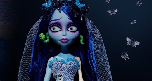 Mattel releases Monster High Skullector X Corpse Bride Emily Doll