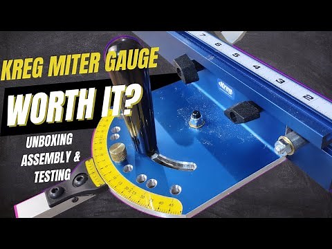 Is the Kreg Miter Gauge for You? - Unboxing, Assembling and Testing