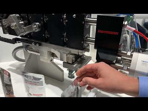 Ultrasonic sealing: New top seal solution from Herrmann combines three stations in one