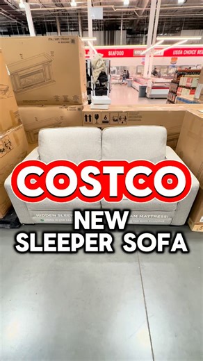 New find at Costco! 😍 EAST & VINE ROSIE FABRIC SLEEPER SOFA just landed at Costco and it’s PERFECT for small spaces 🙌 🛋️ Cozy fabric sleeper sofa 🏡 Great for studios, smaller homes, offices & guest rooms ✨ Space-saving extra sleeping spot for guests Would you put this in your living room, office or guest room? 👇 🔔 Follow for daily Costco finds & deals 💾 Save this for your next Costco run & share with a friend who needs a sleeper sofa!#costconewfind #costcofinds #costcodeals #sleepersofa #