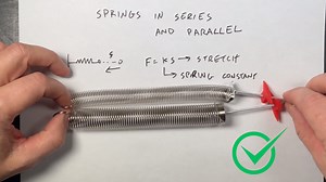 Equivalent Spring Constant for Parallel and Series Springs