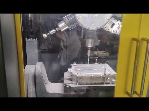 Engine case deburring machine