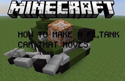 HOW TO MAKE A CAR WITH COMMAND BLOCK Minecraft Blog