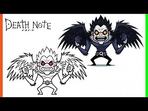 How to Draw Ryuk Step by Step | Death Note Drawing Tutorial
