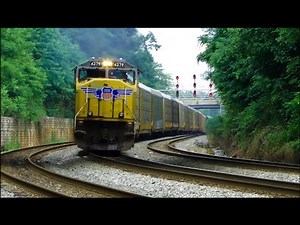 CSX freight trains of the Baltimore terminal
