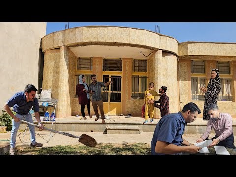 Repairing worn-out furniture: Bahman's effort to make life flourish in a new home