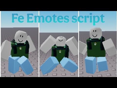 Fe Emote script | Ronix | Roblox | R6