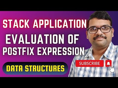 DS_20-Evaluation of Postfix Expression | Stack Application in C Programming | DSA using C