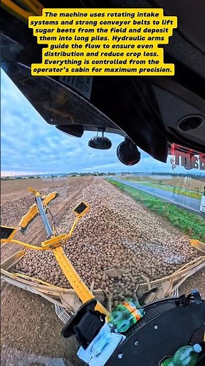 Amazing Sugar Beet Loader Machine | Efficient Harvest Handling Technology