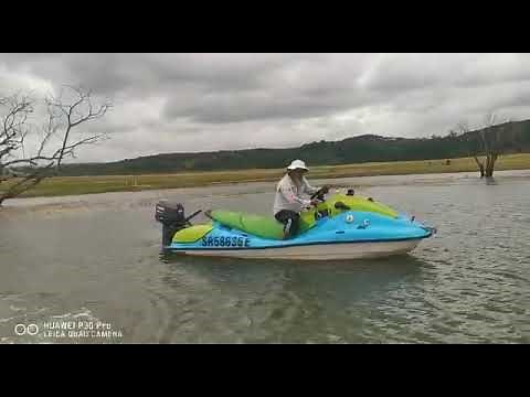 Suv jetski conversion with outboard engine