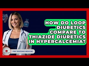 How Do Loop Diuretics Compare To Thiazide Diuretics In Hypercalcemia? - First Response Medicine