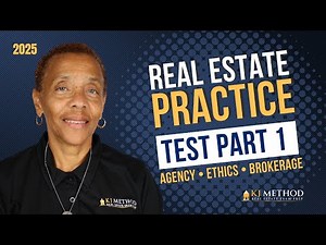 💡 Real Estate Practice Test Part 1 | Must-Know Exam Questions with KJ